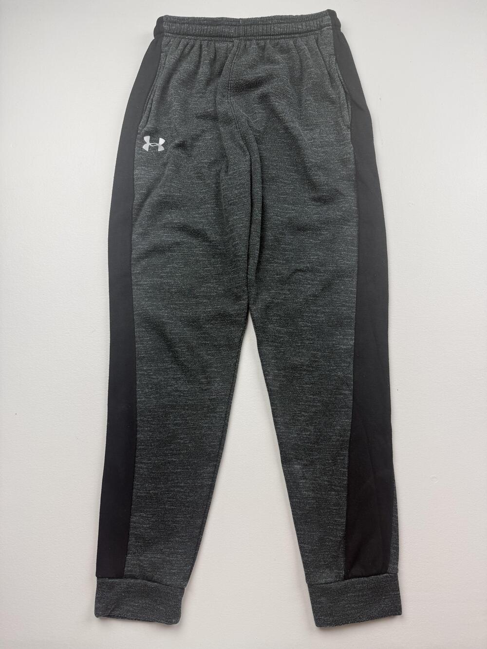 Under Armour Pants Mens Large Gray ColdGear Fleece Sweatpants Joggers Athletic